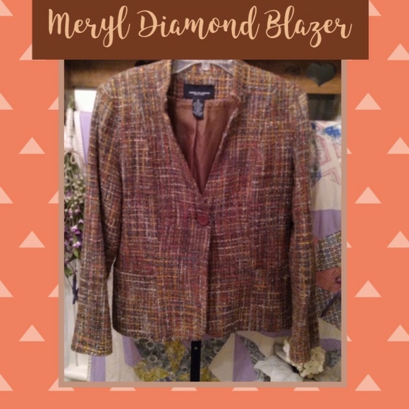 Meryl Diamond Blazer - Picture 1 of 4